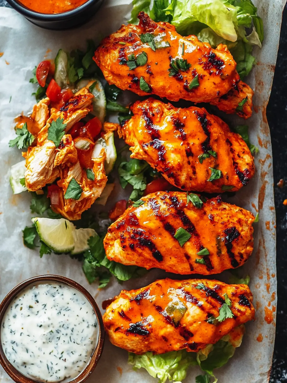 Savor the Flavor: Easy Grilled Buffalo Chicken Bliss 3 Buffalo Chicken
