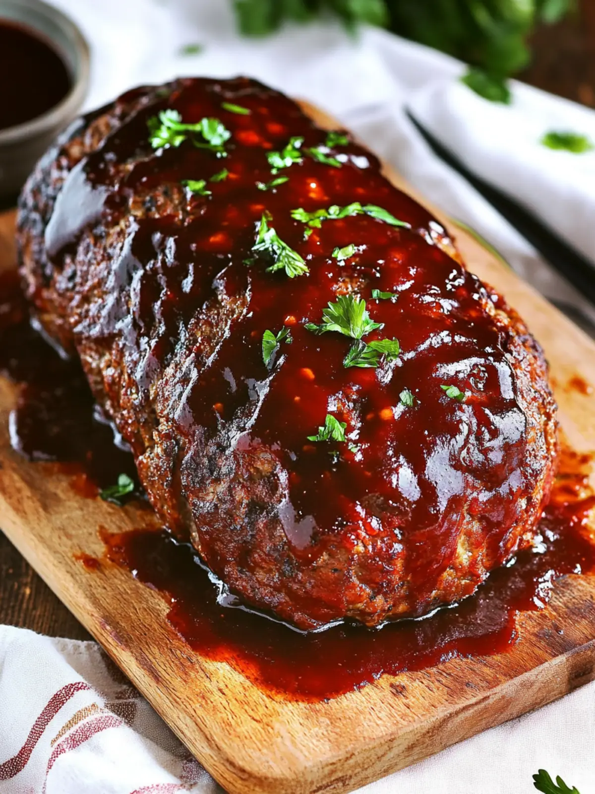 Juicy BBQ Meatloaf with Smoky Glaze for Ultimate Comfort 3 BBQ Meatloaf