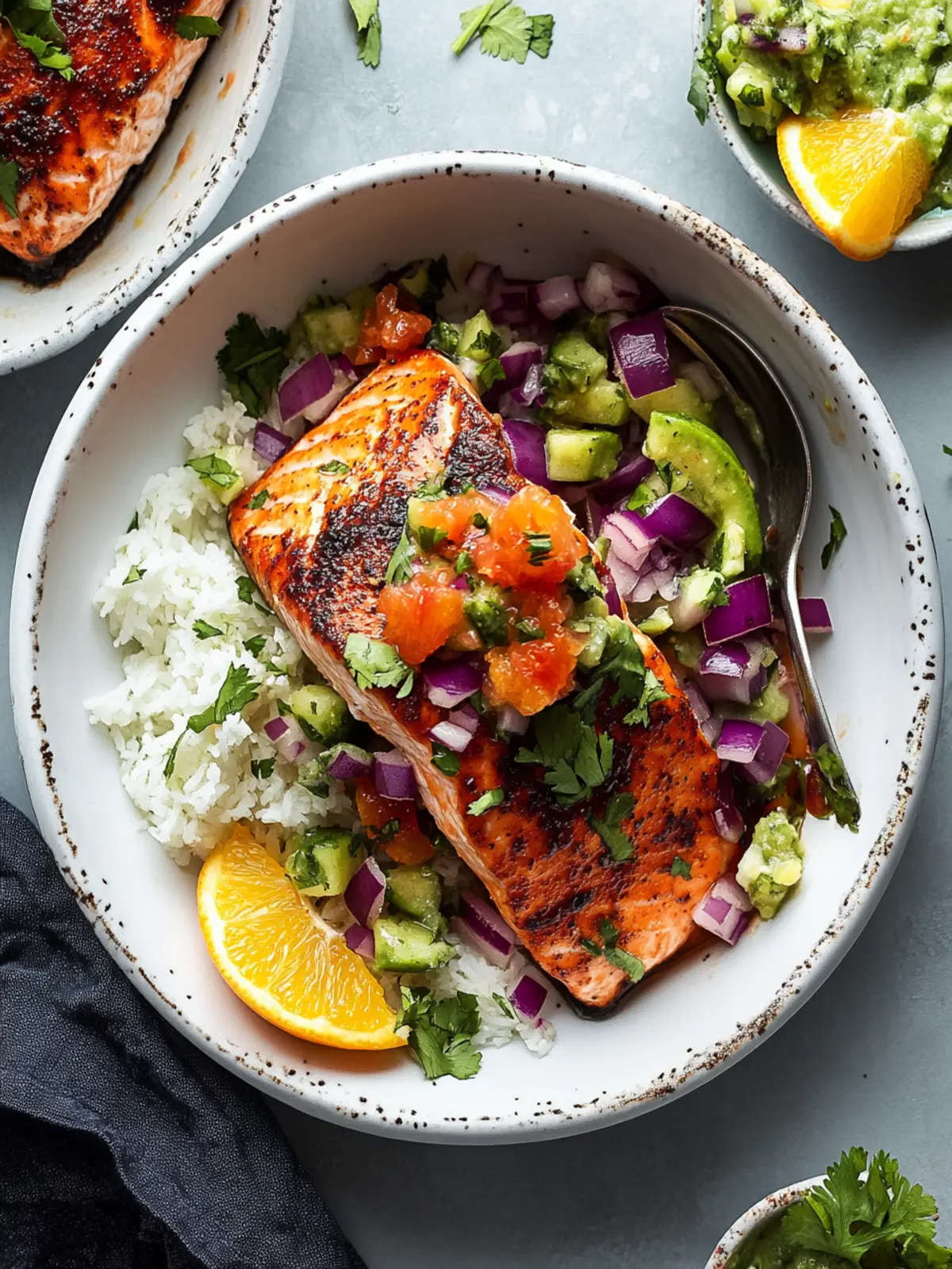 Savor Chipotle Salmon with Orange Salsa for a Bright Dinner 4 Chipotle Salmon with Orange Salsa