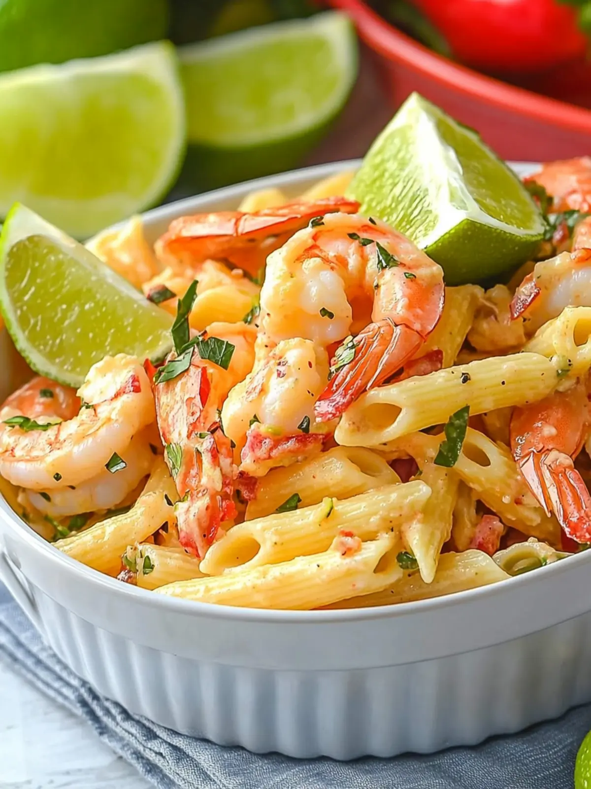 Zesty Shrimp Chili Lime Penne Pasta Salad You’ll Love 3 Penne Pasta Salad with Shrimp Chili & Lime