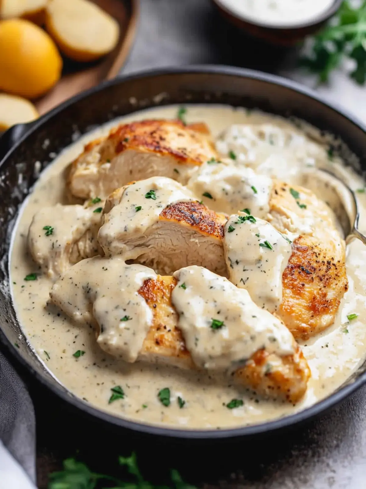 Creamy Ranch Chicken Skillet: Easy Family Favorite in 30 Minutes 3 Creamy Ranch Chicken Skillet