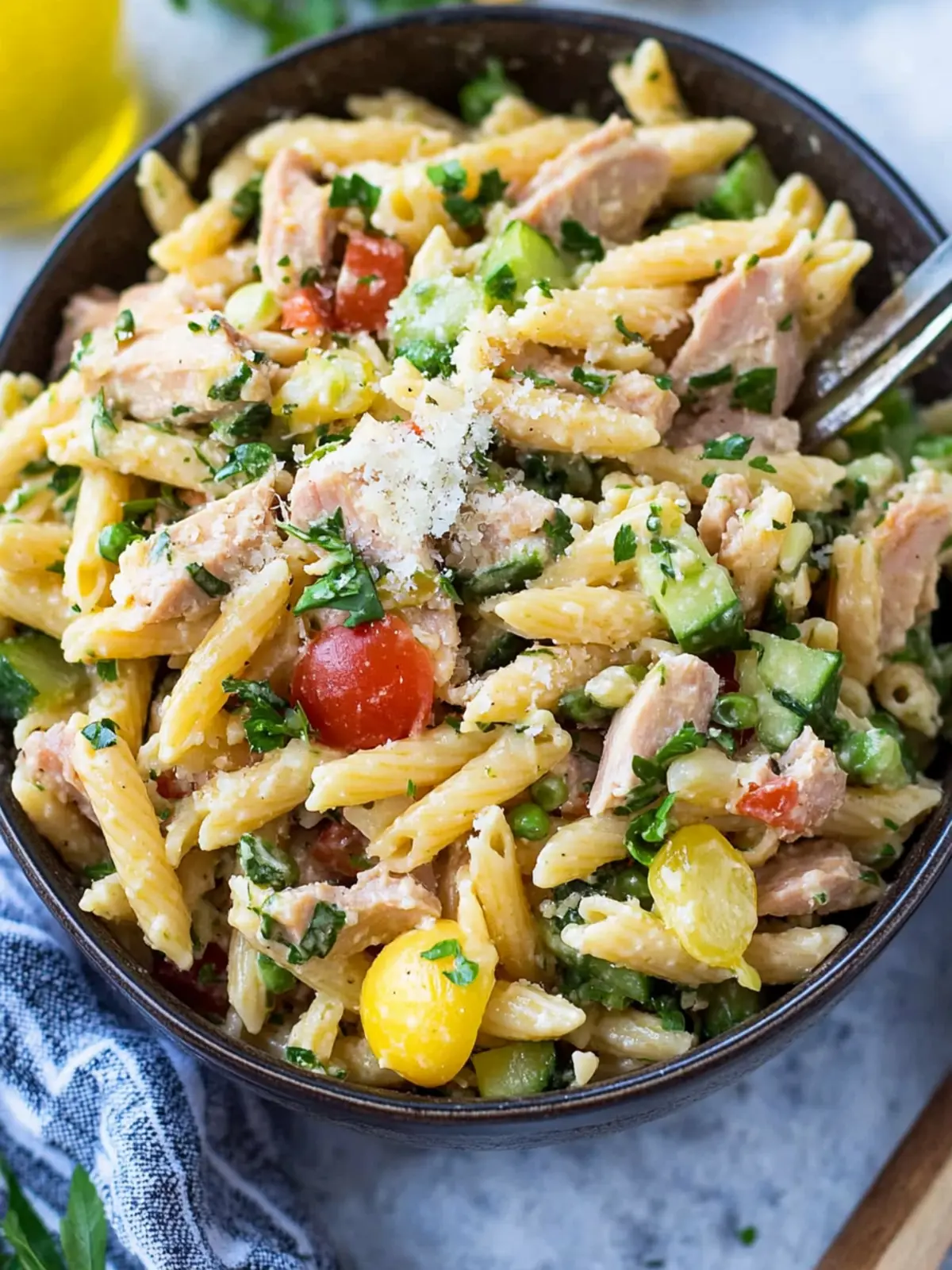 Savory Mediterranean Tuna Pasta Salad That Wows Every Time 5 Mediterranean Tuna Pasta Salad
