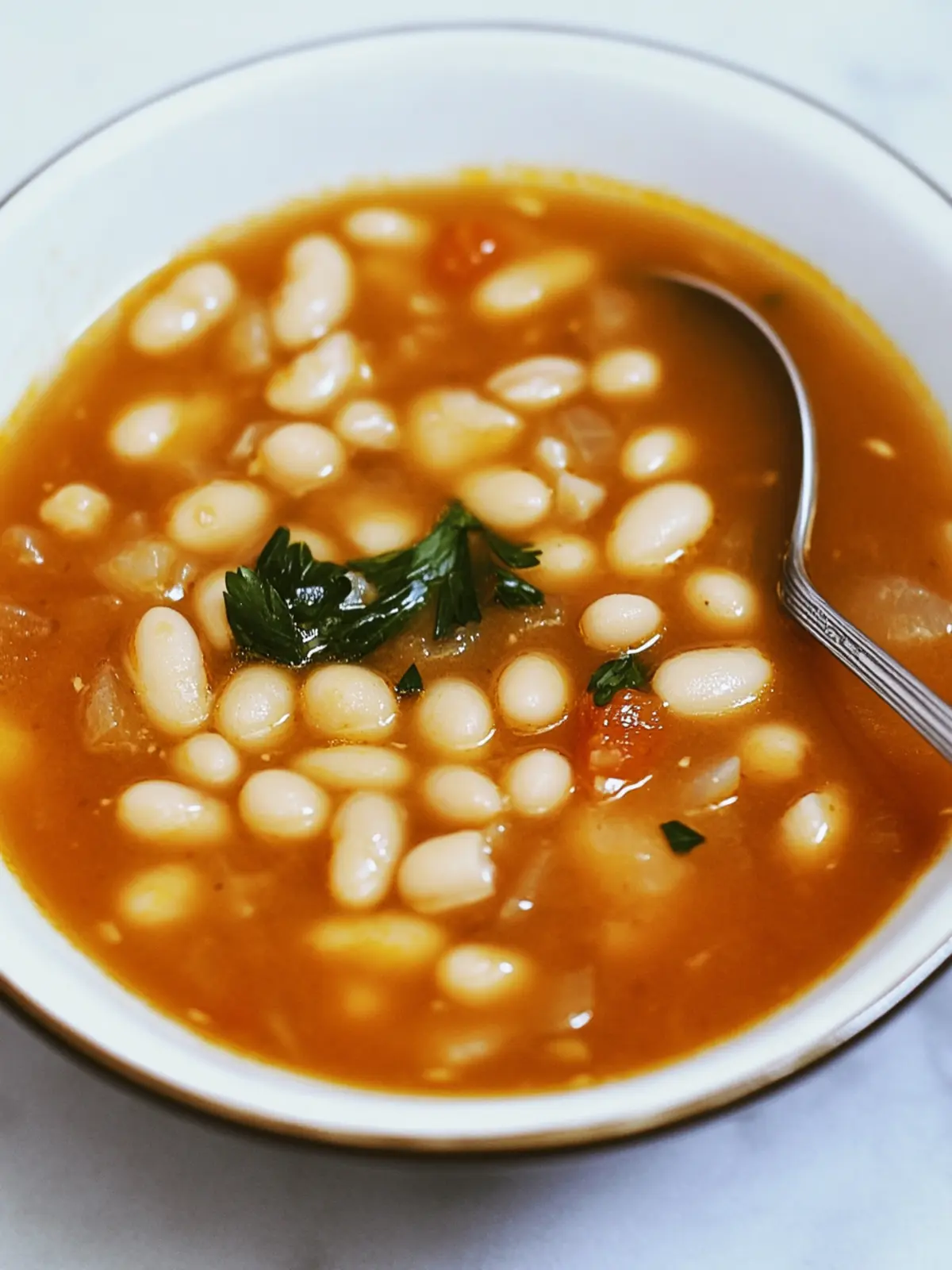 Savor the Comfort of Classic Greek Fasolada White Bean Soup 3 Greek Fasolada (White Bean Soup)