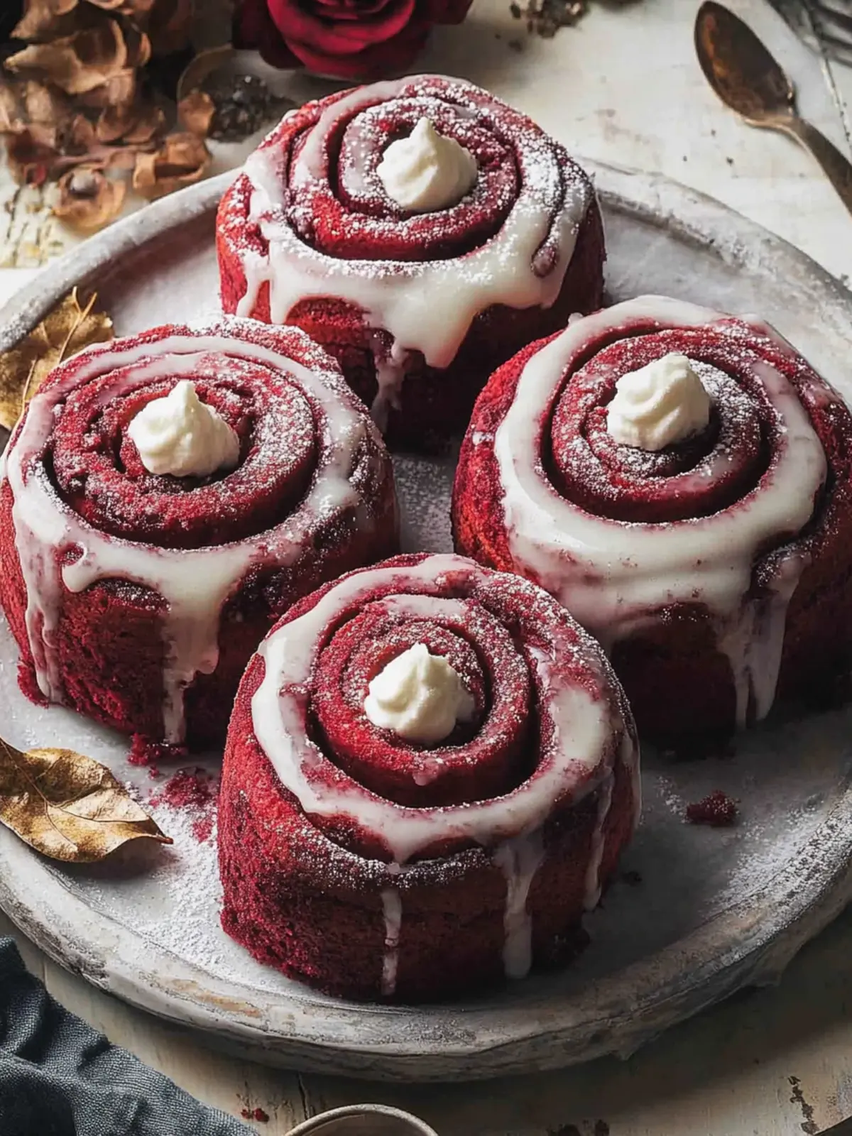 Irresistibly Soft Red Velvet Cinnamon Rolls to Indulge In 3 Red Velvet Cinnamon Rolls