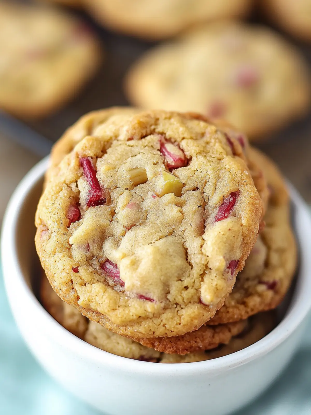 Delicious Rhubarb Cookies to Brighten Your Baking Day 2 Rhubarb Cookies