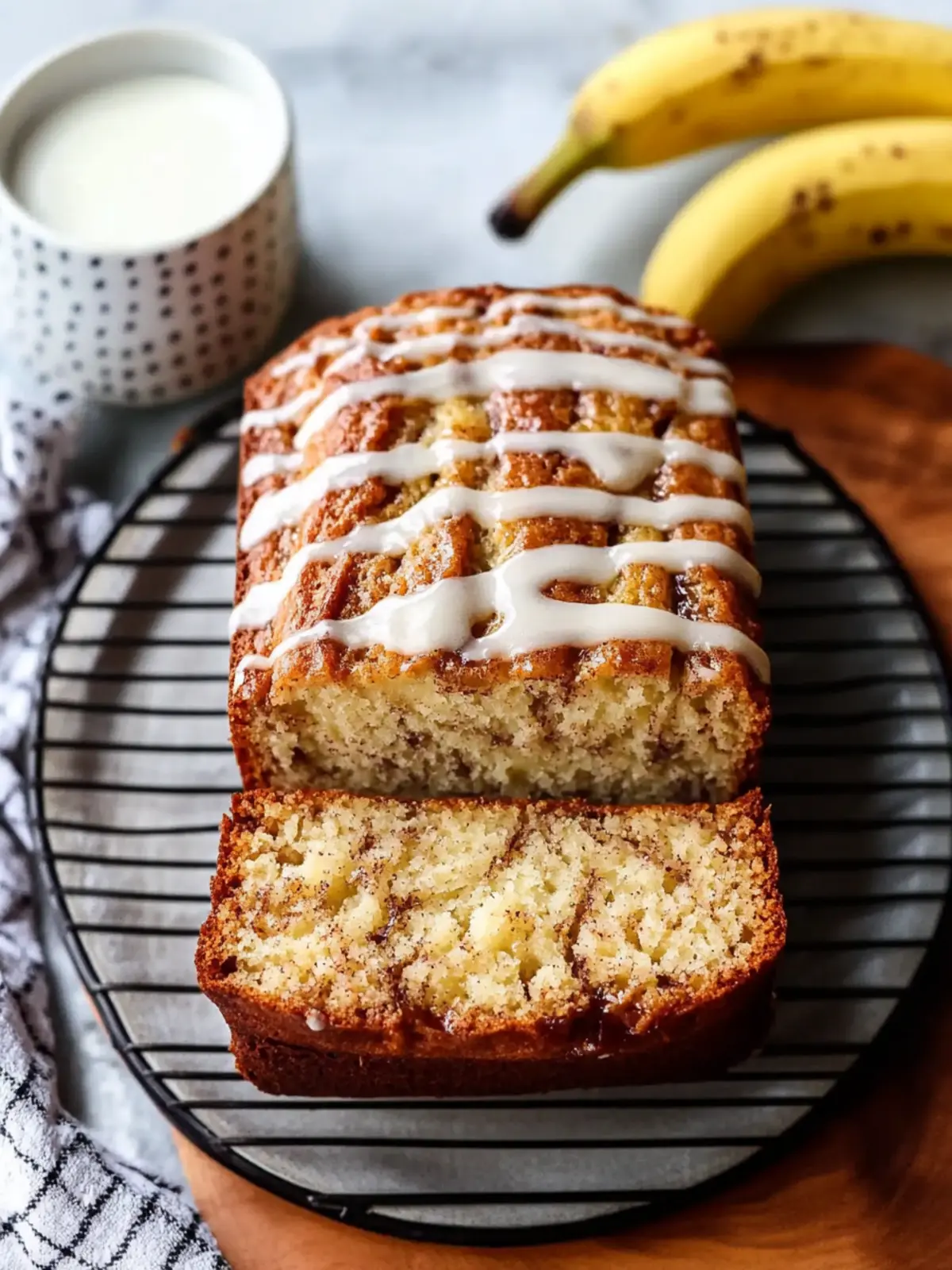Delicious Cinnamon Swirl Banana Bread to Brighten Your Day 3 Cinnamon Swirl Banana Bread