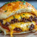 Garlic Butter Beef Cheeseburger Cheesy Perfection in Minutes 6 Garlic Butter Beef Cheeseburger Cheesy Perfection!