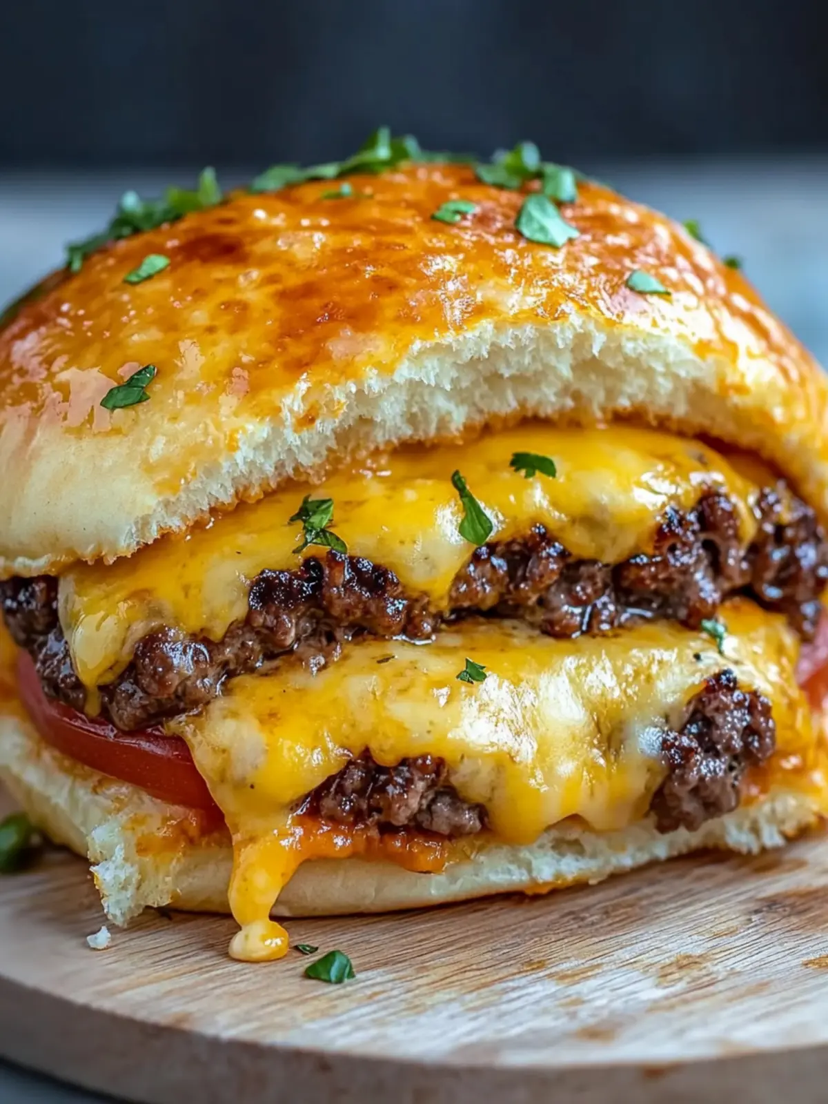 Garlic Butter Beef Cheeseburger Cheesy Perfection in Minutes 5 Garlic Butter Beef Cheeseburger Cheesy Perfection!