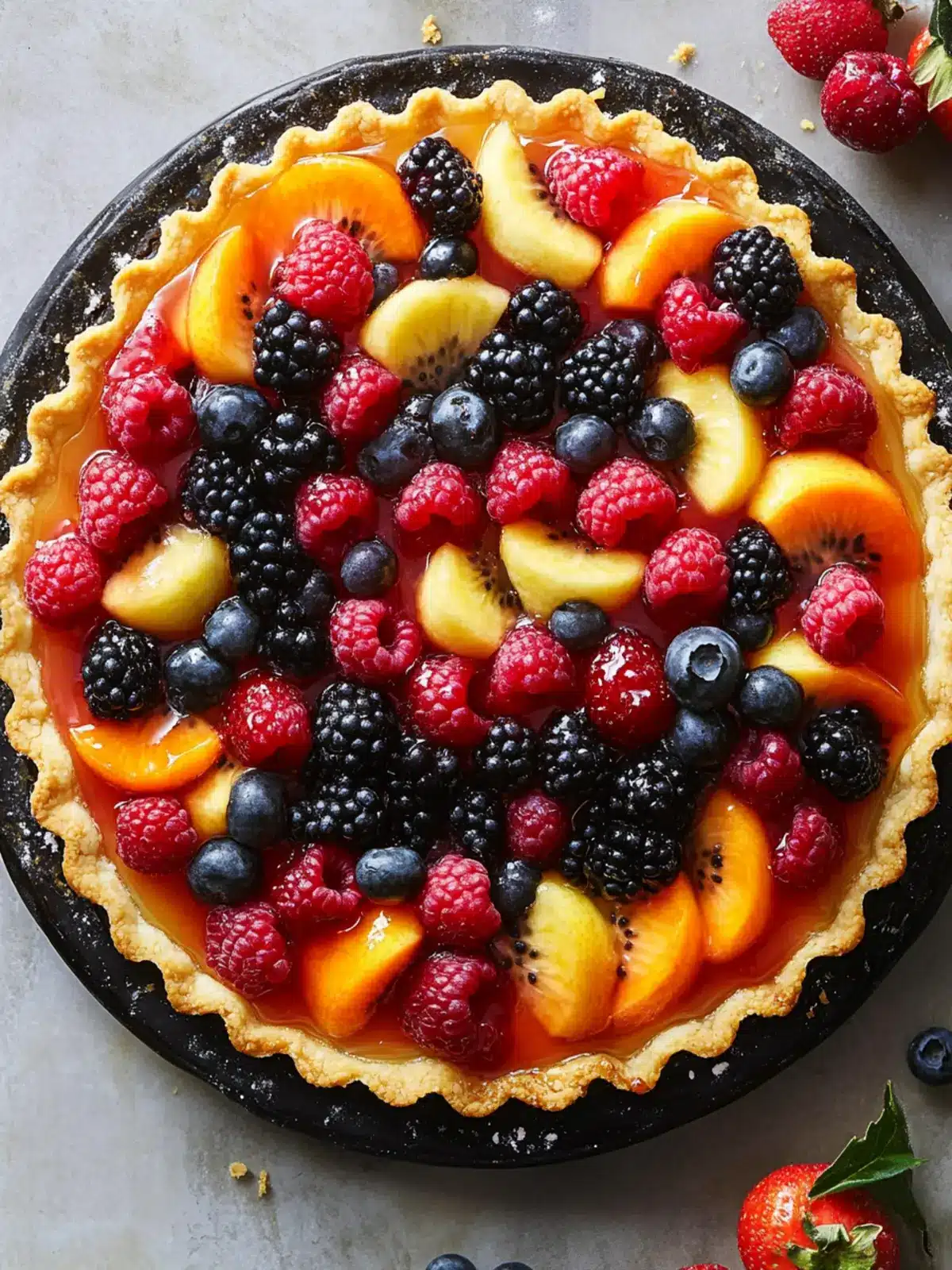 Irresistible Fruit Tart: Easy Summer Delight You Must Try 5 Fruit Tart