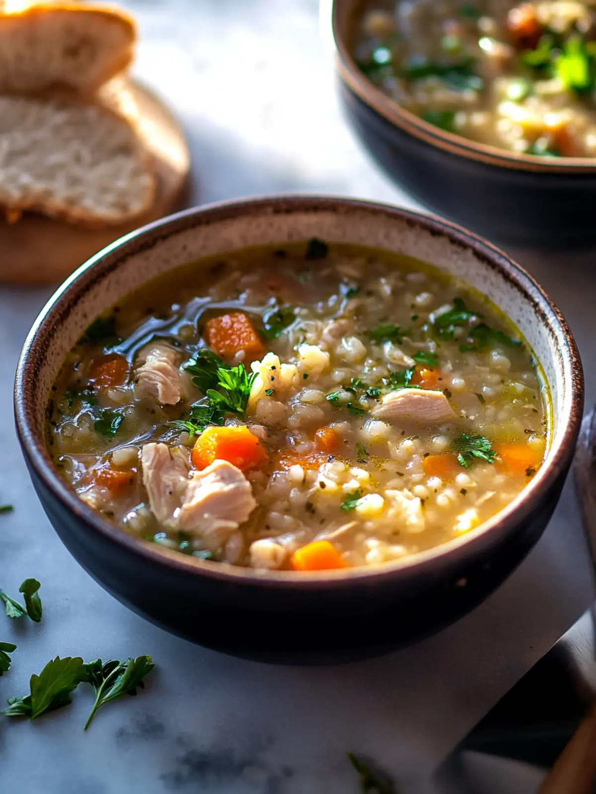 Crockpot Hearty Chicken and Rice Soup for Cozy Nights 2 Crockpot Hearty Chicken and Rice Soup.