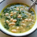 Delicious Hearty White Bean and Spinach Soup Recipe You’ll Love 2 Hearty White Bean and Spinach Soup with Rosemary and Garlic Recipe