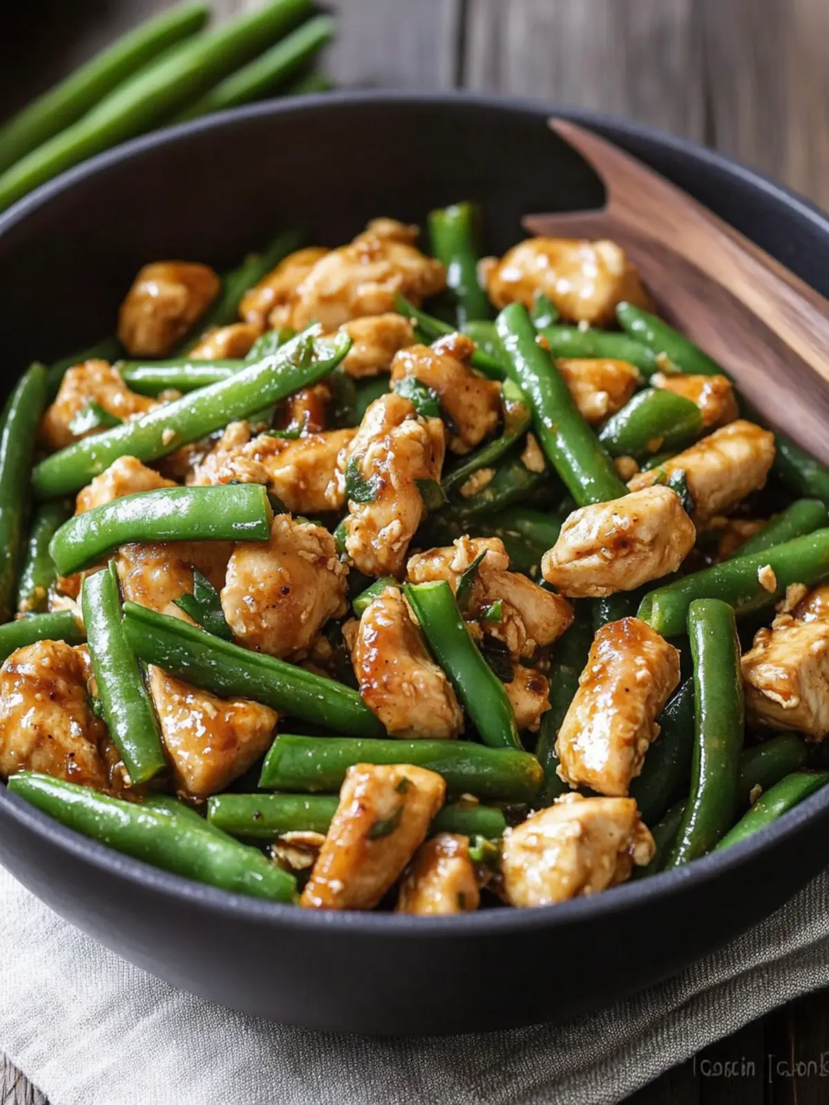 Sizzling Green Bean Chicken Stir Fry: A Quick Weeknight Delight 2 Sizzling Green Bean Chicken Stir Fry: A Simple Weeknight Essential