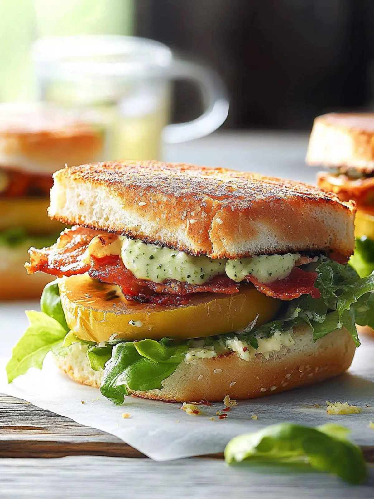 Ultimate Green Tomato BLT: A Crispy Twist on a Classic 3 Green Tomato BLT