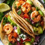 Savory Shrimp Tacos with Creamy Lime Sauce for Quick Dinners 6 Shrimp Tacos