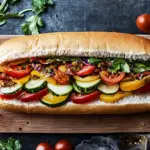 Irresistible Vegetarian Italian Sub Packed with Flavorful Veggies 3 Vegetarian Italian Sub
