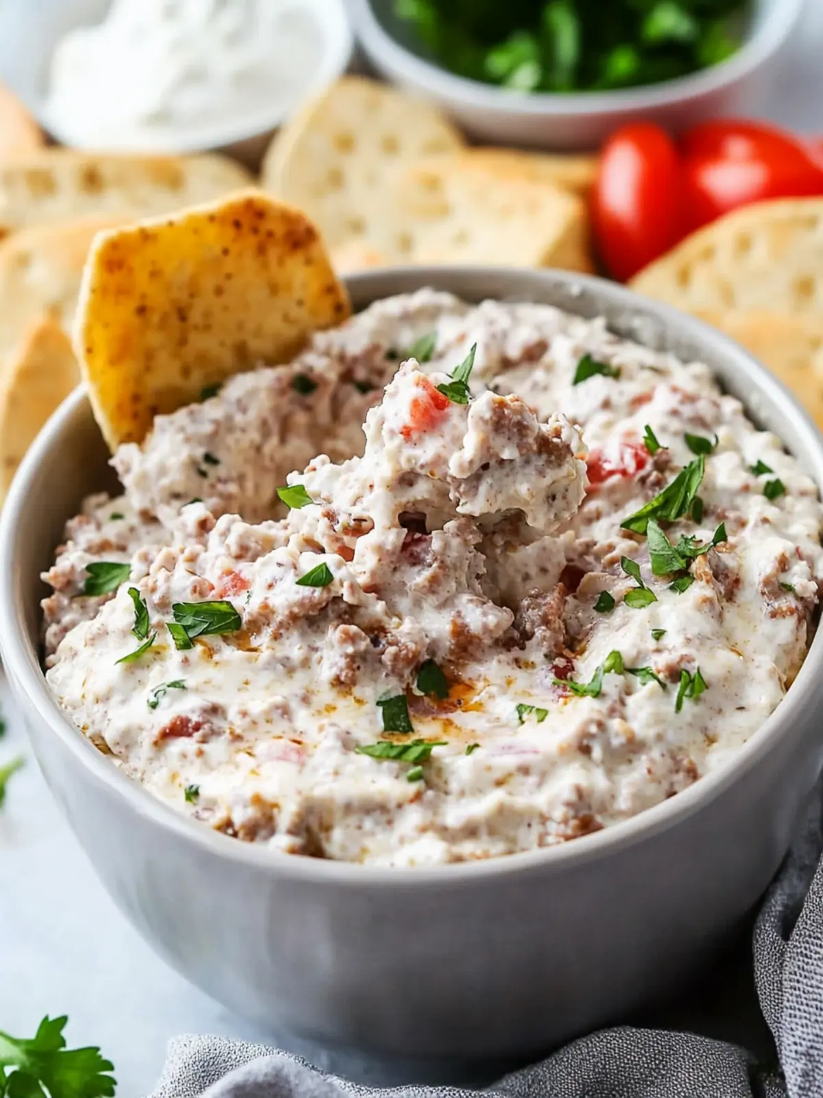 Irresistible Three Ingredient Crockpot Sausage Dip Anyone Can Make 4 Three Ingredient Crockpot Sausage Dip