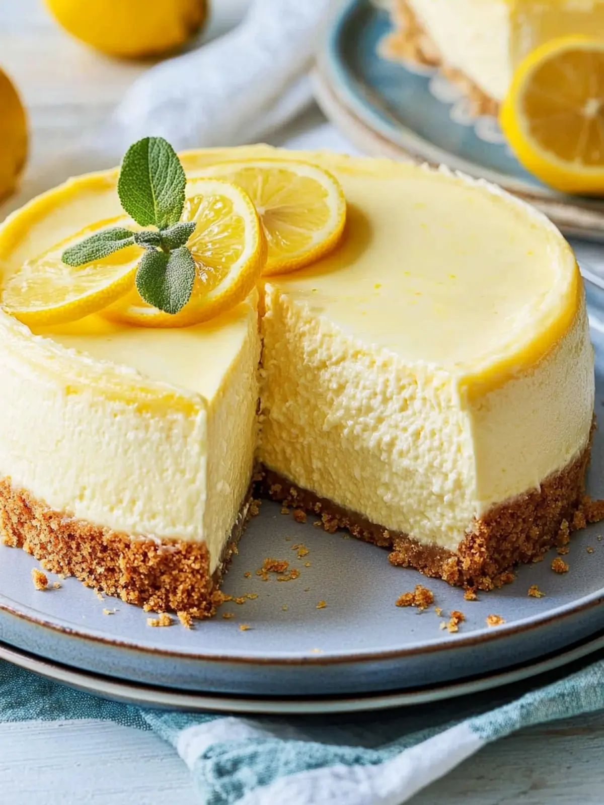 Lemon Cheesecake Recipe: A Creamy Spring Delight Awaiting You 3 Lemon Cheesecake Recipe