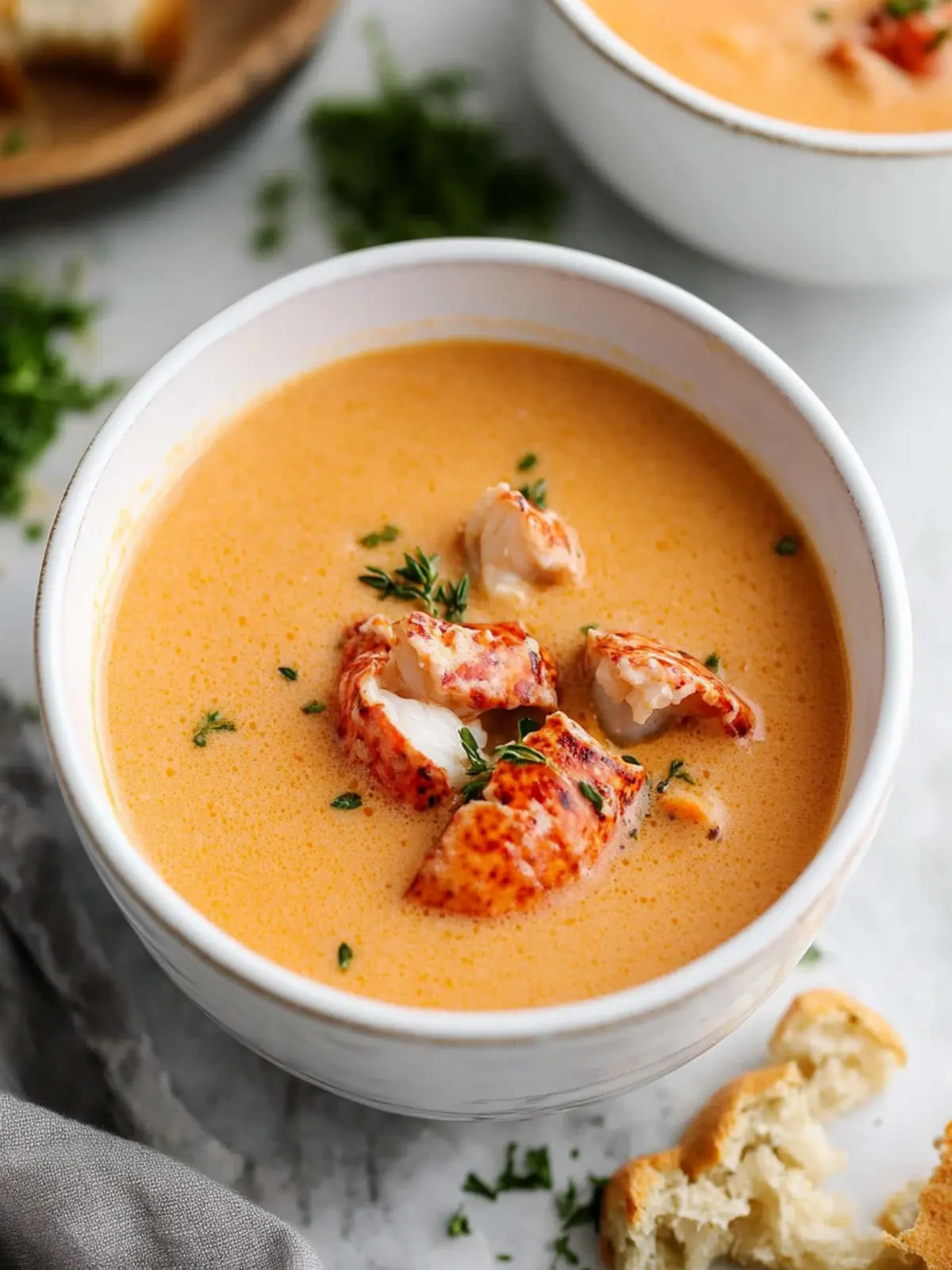 Indulge in Rich Lobster Bisque for a Cozy Night In 3 Lobster Bisque