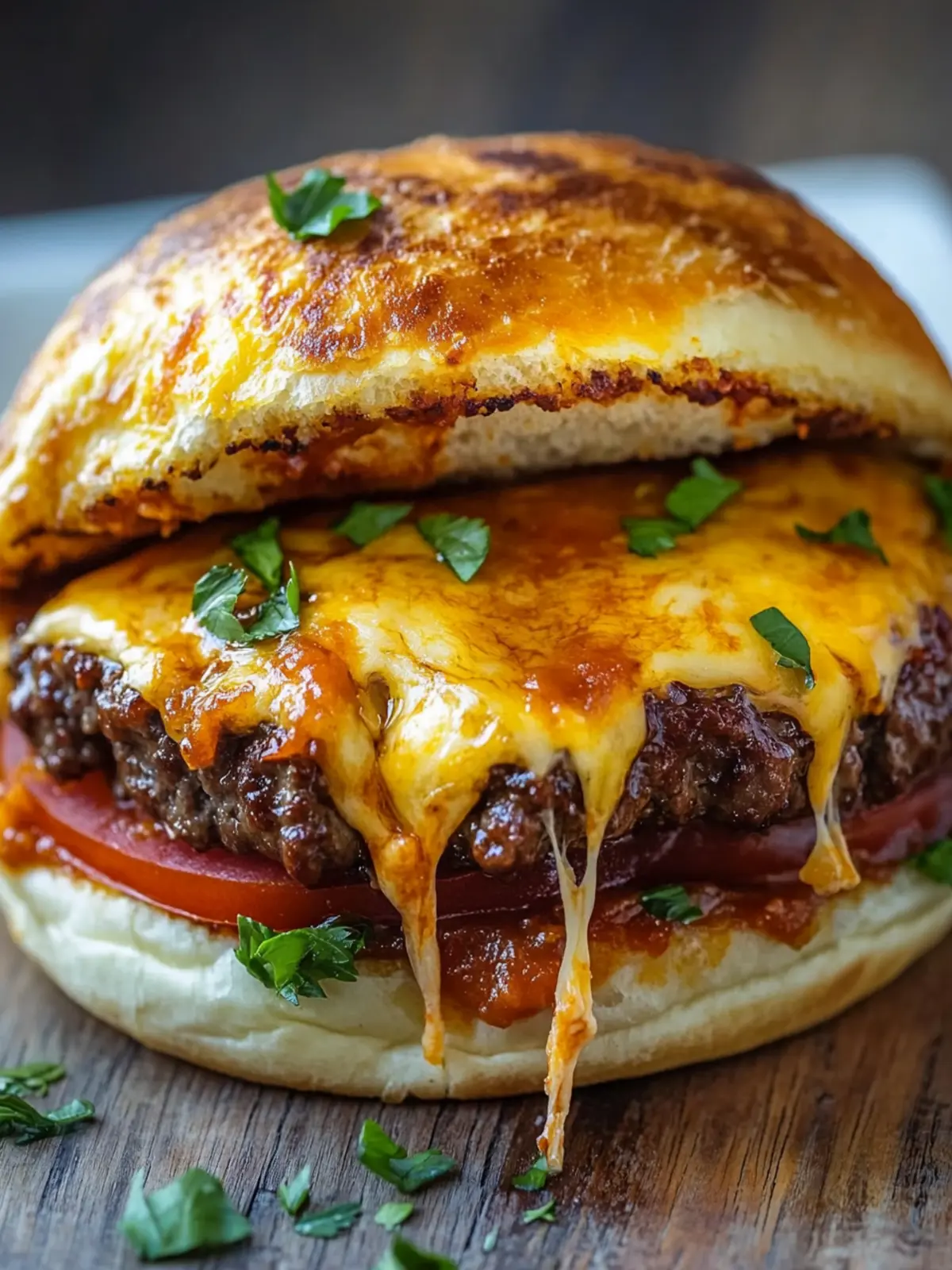 Garlic Butter Beef Cheeseburger Cheesy Perfection in Minutes 2 Garlic Butter Beef Cheeseburger Cheesy Perfection!