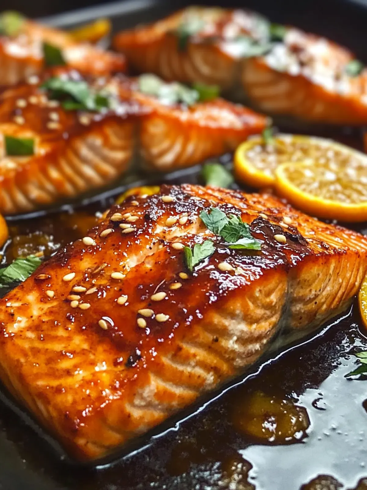 Orange Glazed Salmon: Skip Takeout for This Healthy Treat 4 Orange glazed salmon