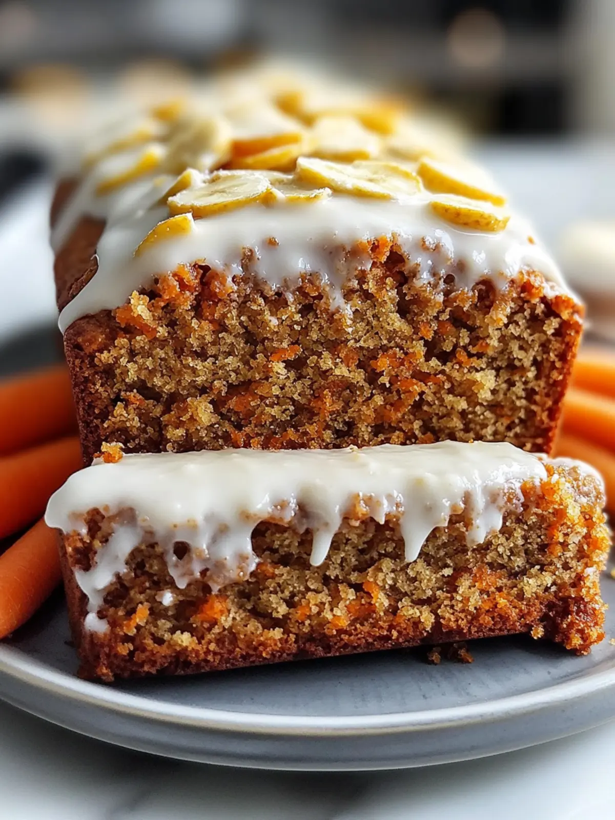 Easy Carrot Cake Banana Bread: A Delicious Twist Just for You 2 Easy Carrot Cake Banana Bread: Delicious Recipe!