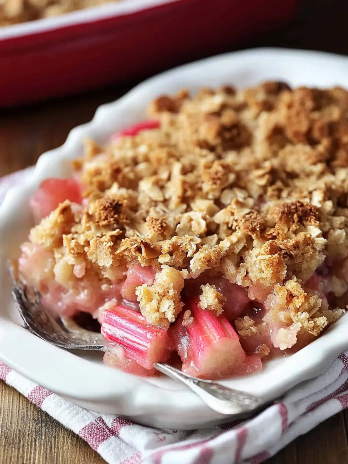 Delicious Rhubarb Crisp: A Comforting Family Favorite Recipe 5 Rhubarb Crisp