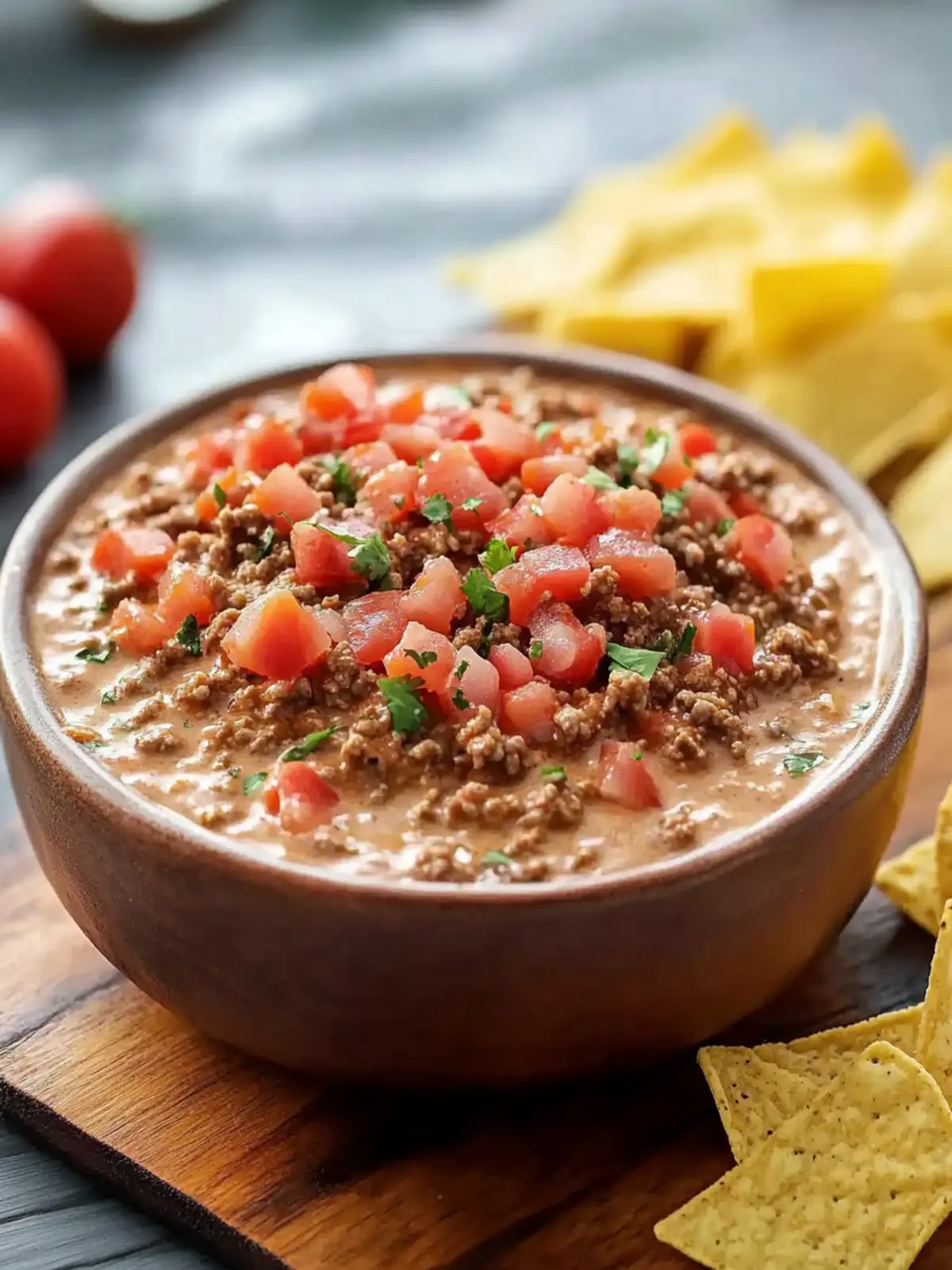 Irresistible Spicy Rotel Dip with Ground Beef in 15 Minutes 3 Spicy Rotel Dip with Ground Beef
