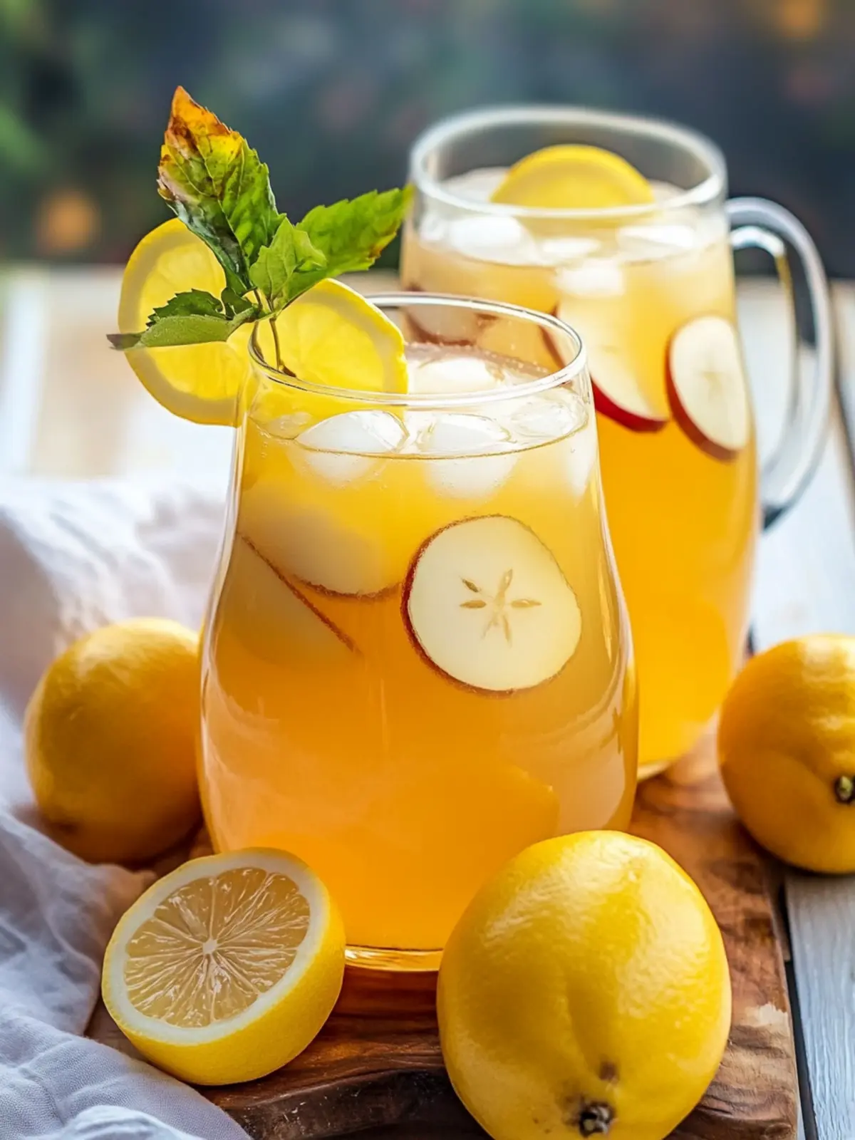Cozy Lemonade Cider: Refreshing Warm or Cold Autumn Sipper 4 Lemonade Cider