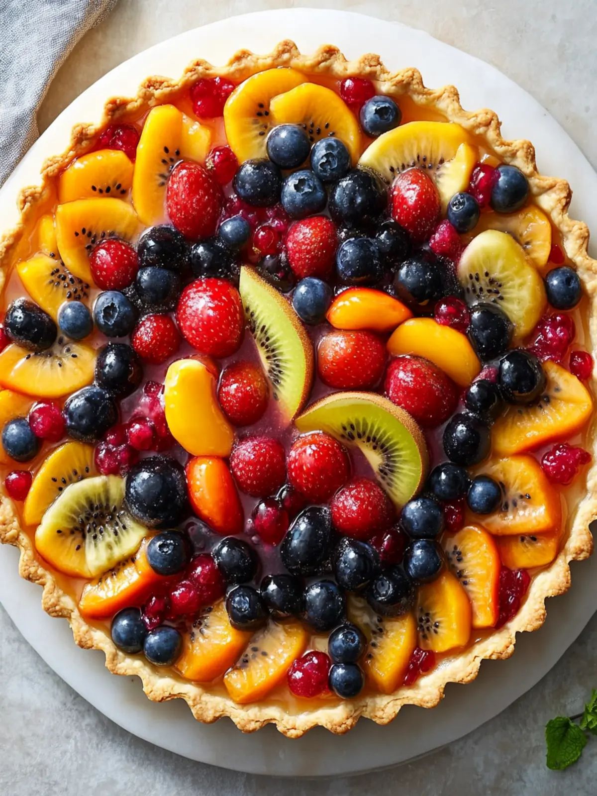 Irresistible Fruit Tart: Easy Summer Delight You Must Try 4 Fruit Tart
