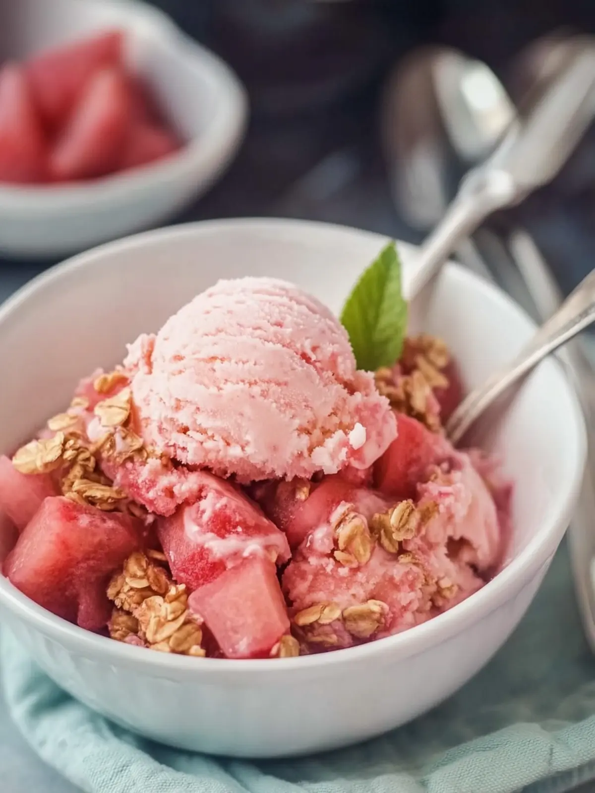 Creamy No Churn Rhubarb Ice Cream for Easy Warm Days 2 No Churn Rhubarb Ice Cream