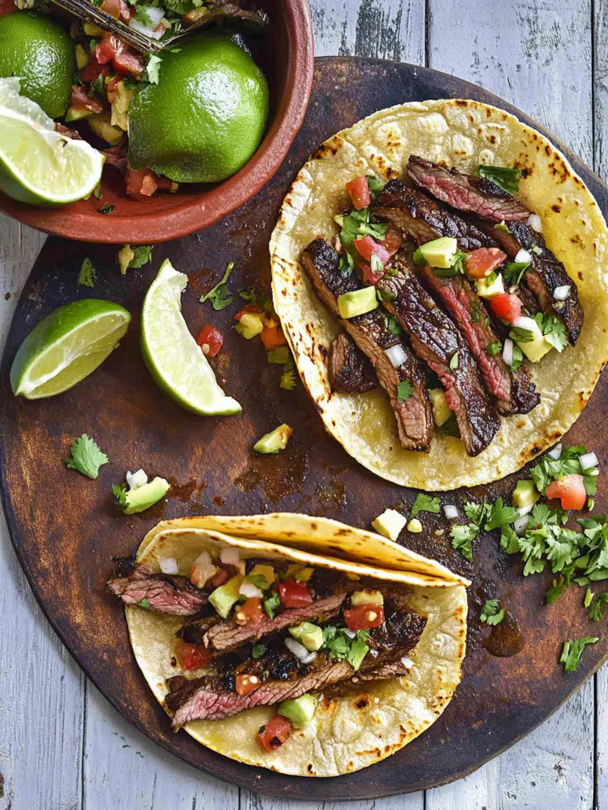 Grilled Steak Tacos with Zesty Cucumber Corn Salsa Delight 2 Grilled Steak Tacos