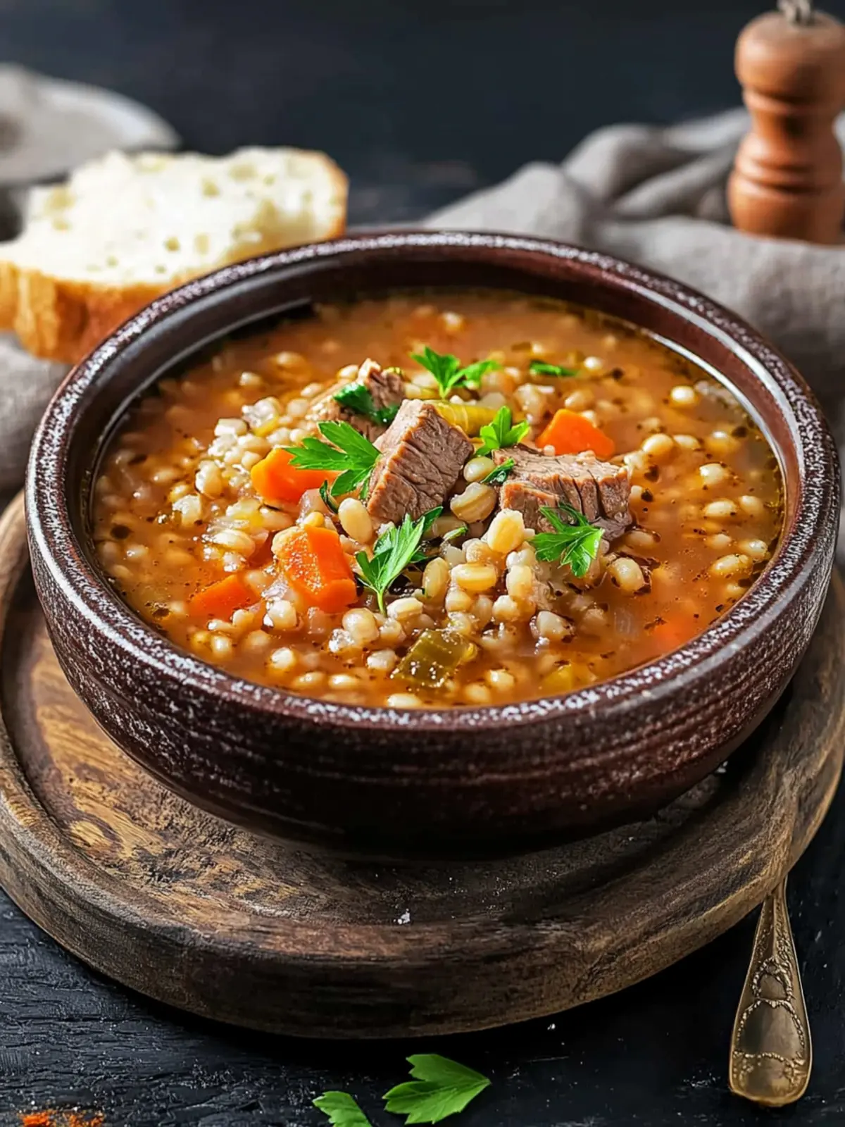 Comforting Beef Barley Soup for Chilly Days at Home 3 Beef Barley Soup