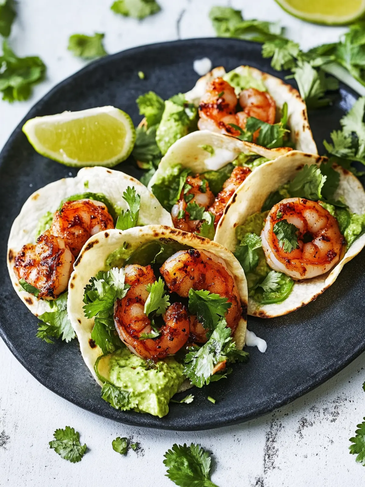 Cilantro-Lime Shrimp Wraps for a Zesty Summer Dinner 2 Cilantro-Lime Shrimp Wraps