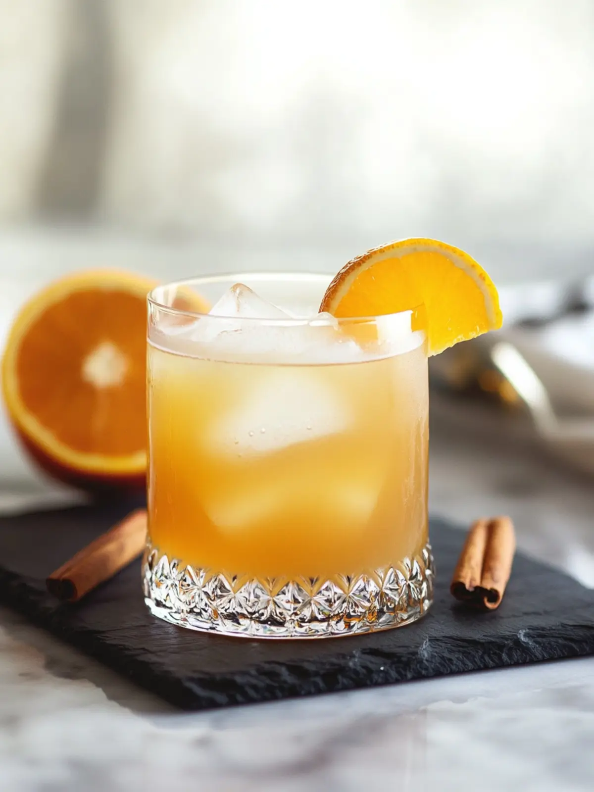 Zesty Orange Cinnamon Mocktail for Cozy Fall Vibes 2 Orange Cinnamon Mocktail