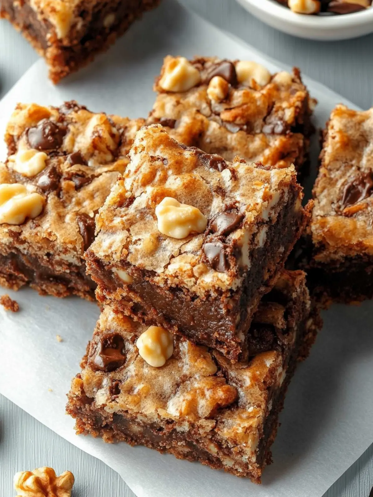 Irresistible Magic Brownie Bars with Butterscotch Bliss 4 Magic Brownie Bars