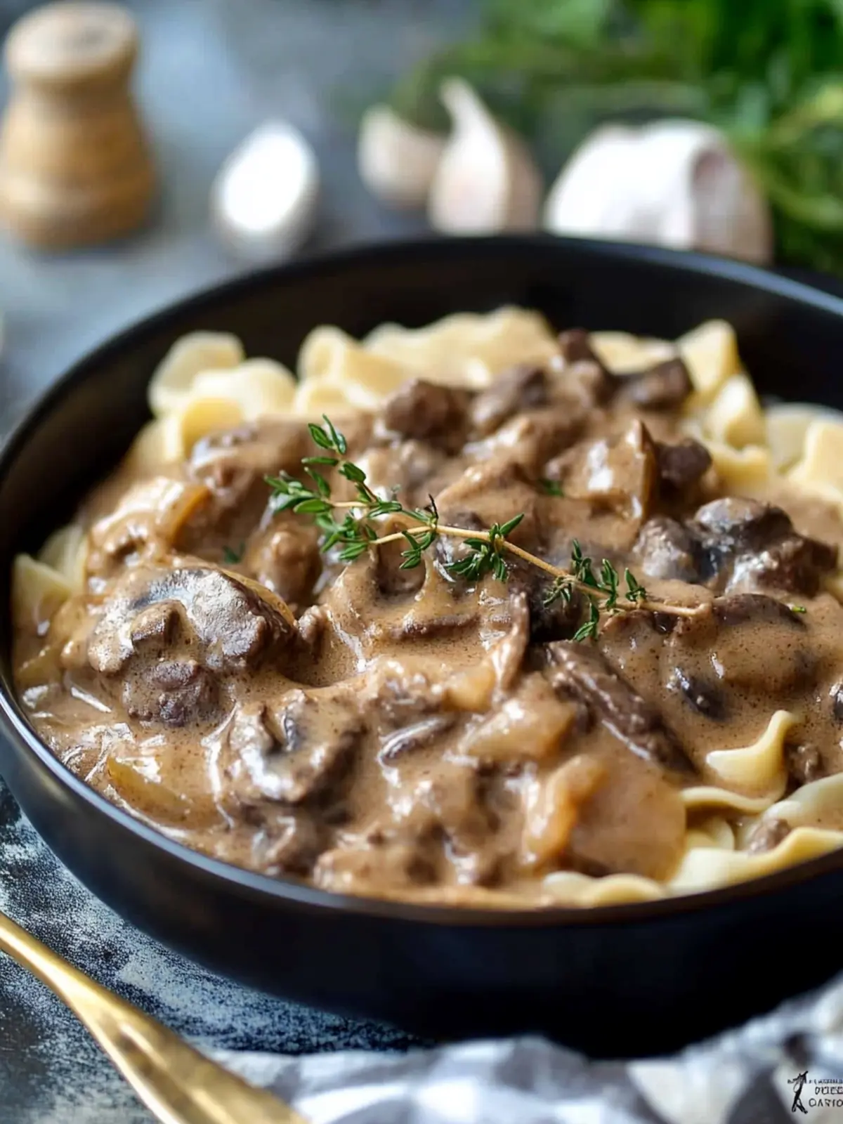 Creamy Russian Beef Stroganoff: Quick Comfort Food Delight 2 Russian Beef Stroganoff