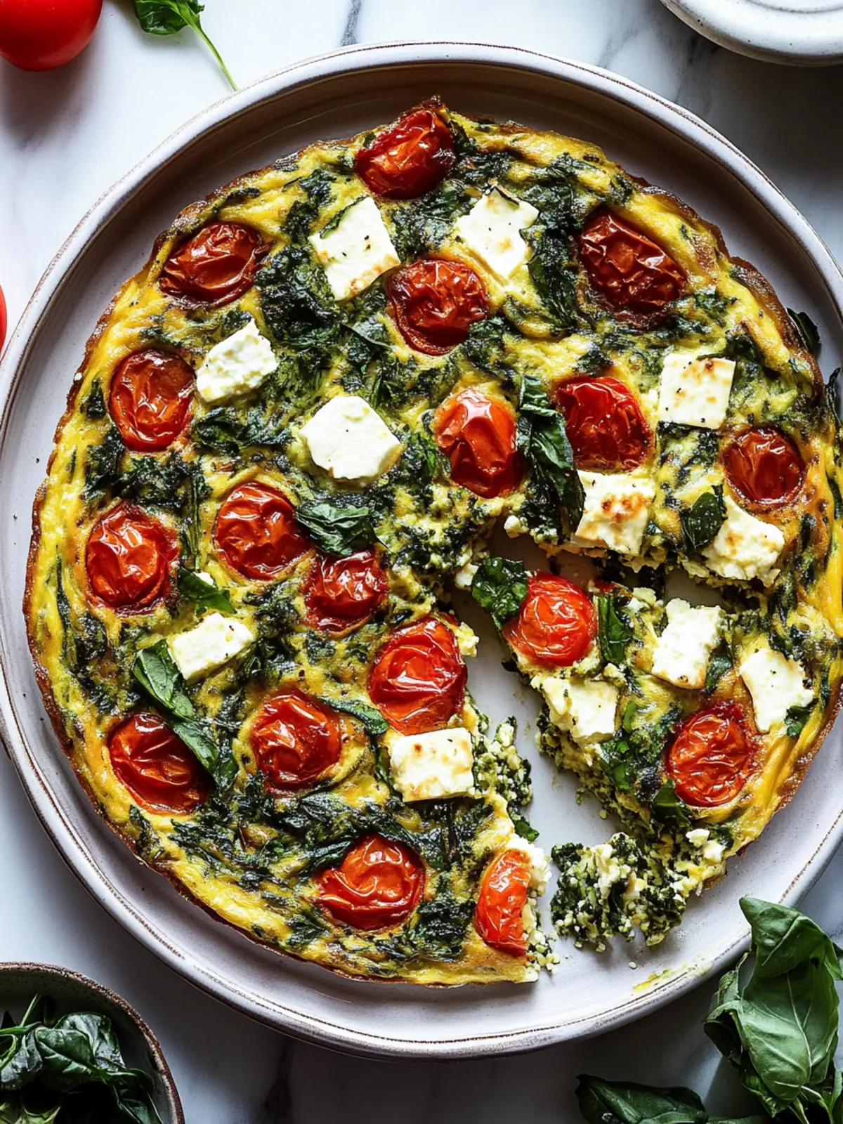 Baked Feta Frittata: Elevate Your Breakfast Game Today 3 Baked Feta Frittata