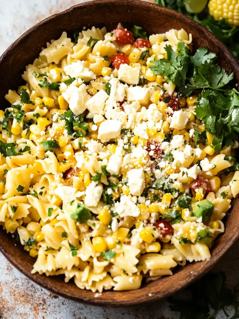 Mexican Street Corn Pasta Salad