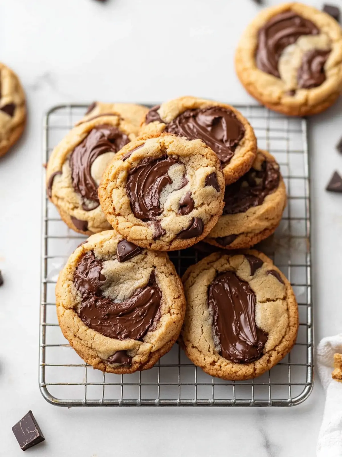 Decadent Peanut Butter Chocolate Swirl Cookies You'll Love 3 Peanut Butter Chocolate Swirl Cookies