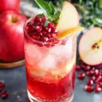 Delicious Apple & Pomegranate Mocktail for Festive Cheers 8 Apple & Pomegranate Mocktail
