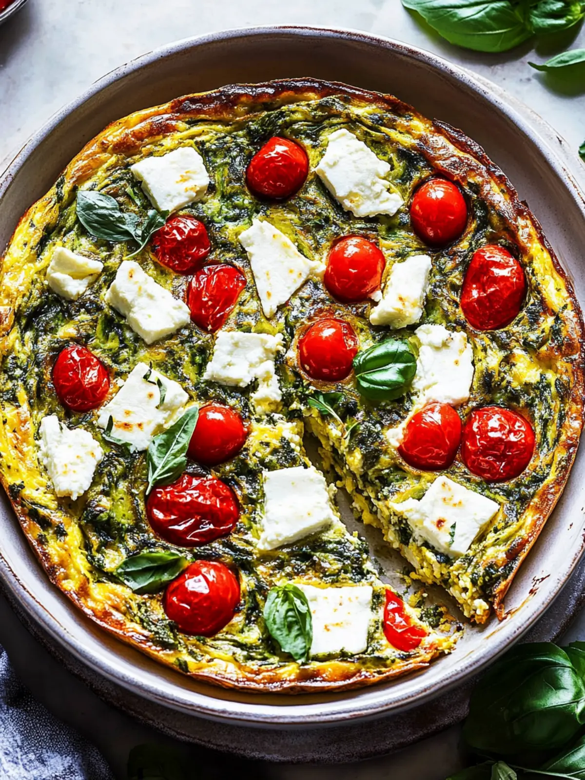 Baked Feta Frittata: Elevate Your Breakfast Game Today 2 Baked Feta Frittata