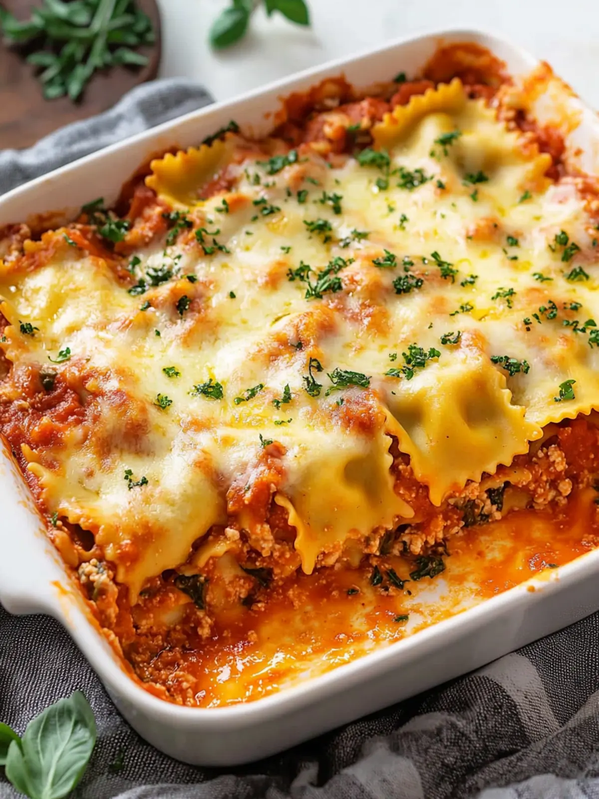 Lazy Ravioli Lasagna: Quick Comfort Food for Busy Nights 5 Lazy Ravioli Lasagna