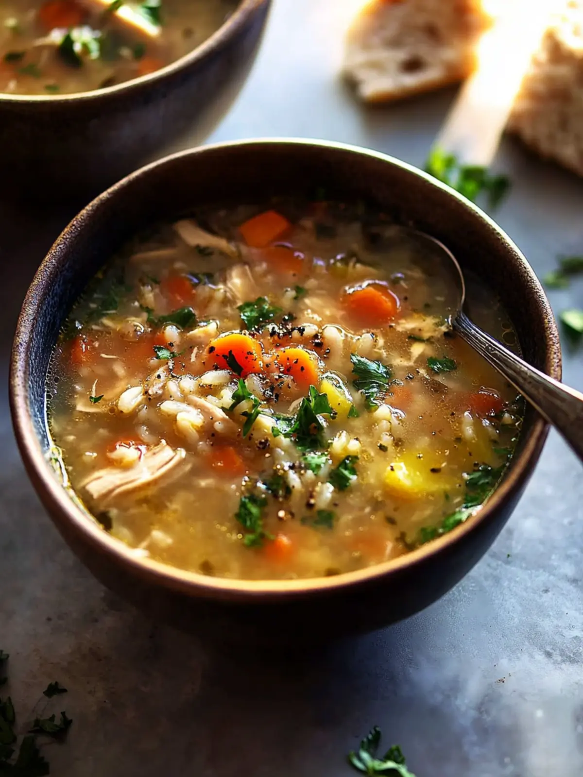 Crockpot Hearty Chicken and Rice Soup for Cozy Nights 3 Crockpot Hearty Chicken and Rice Soup.