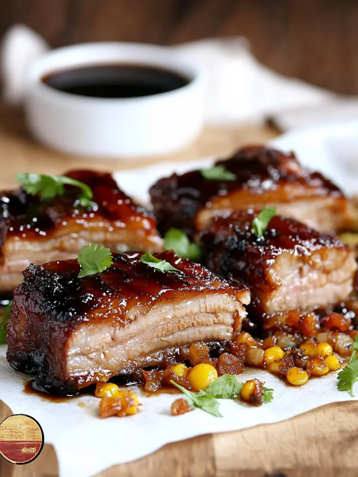 Melt-in-Your-Mouth Slow Cooker Pork Belly with Glaze Magic 5 Slow Cooker Pork Belly