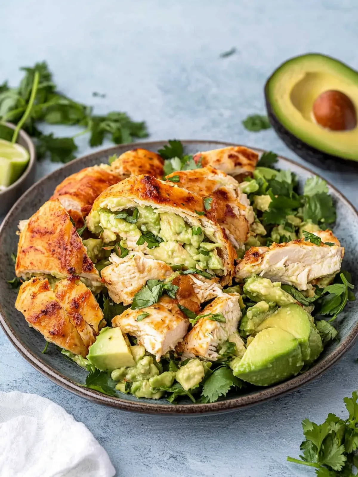 Delicious Avocado Chicken Salad for Healthy Summer Days 2 Avocado Chicken Salad