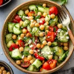 Refreshing Mediterranean Cucumber Chickpea Salad That Wows 4 Mediterranean Cucumber Chickpea Salad