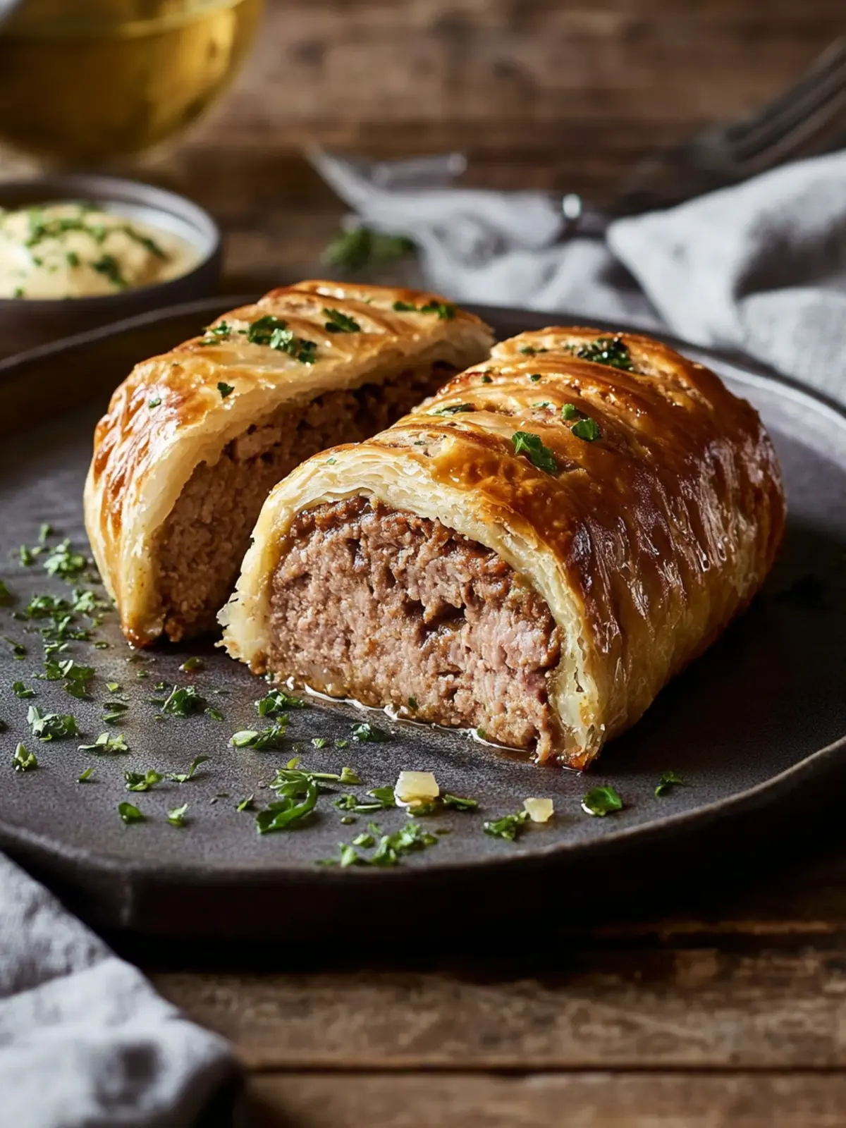 Mouthwatering Meatloaf Wellington: Comfort Food Reinvented 2 Meatloaf Wellington