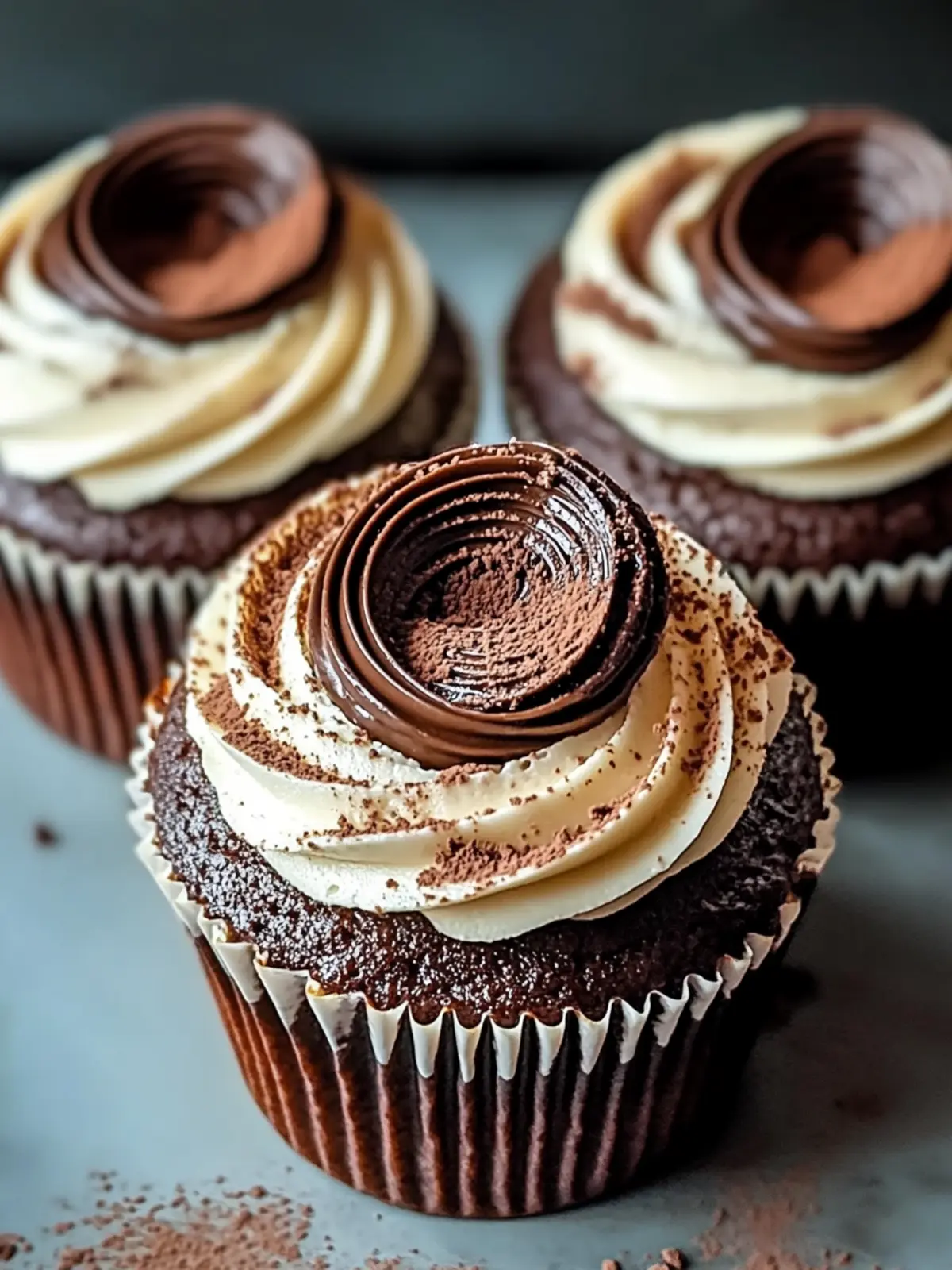 Decadent Chocolate Tiramisu Cupcakes for Guilt-Free Indulgence 4 Decadent Chocolate Tiramisu Cupcakes