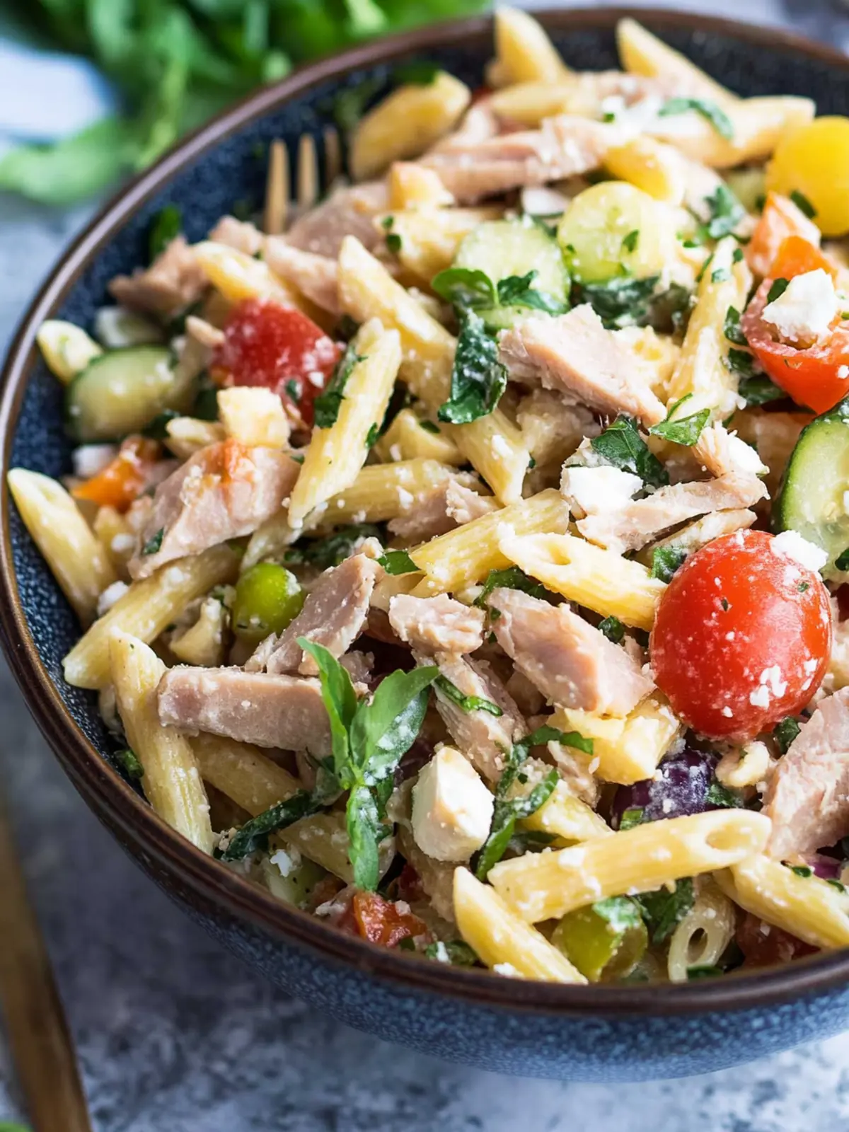 Savory Mediterranean Tuna Pasta Salad That Wows Every Time 2 Mediterranean Tuna Pasta Salad