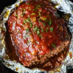 Crockpot Meatloaf with a Sweet-Tangy Glaze Your Family Will Love 6 Crockpot Meatloaf